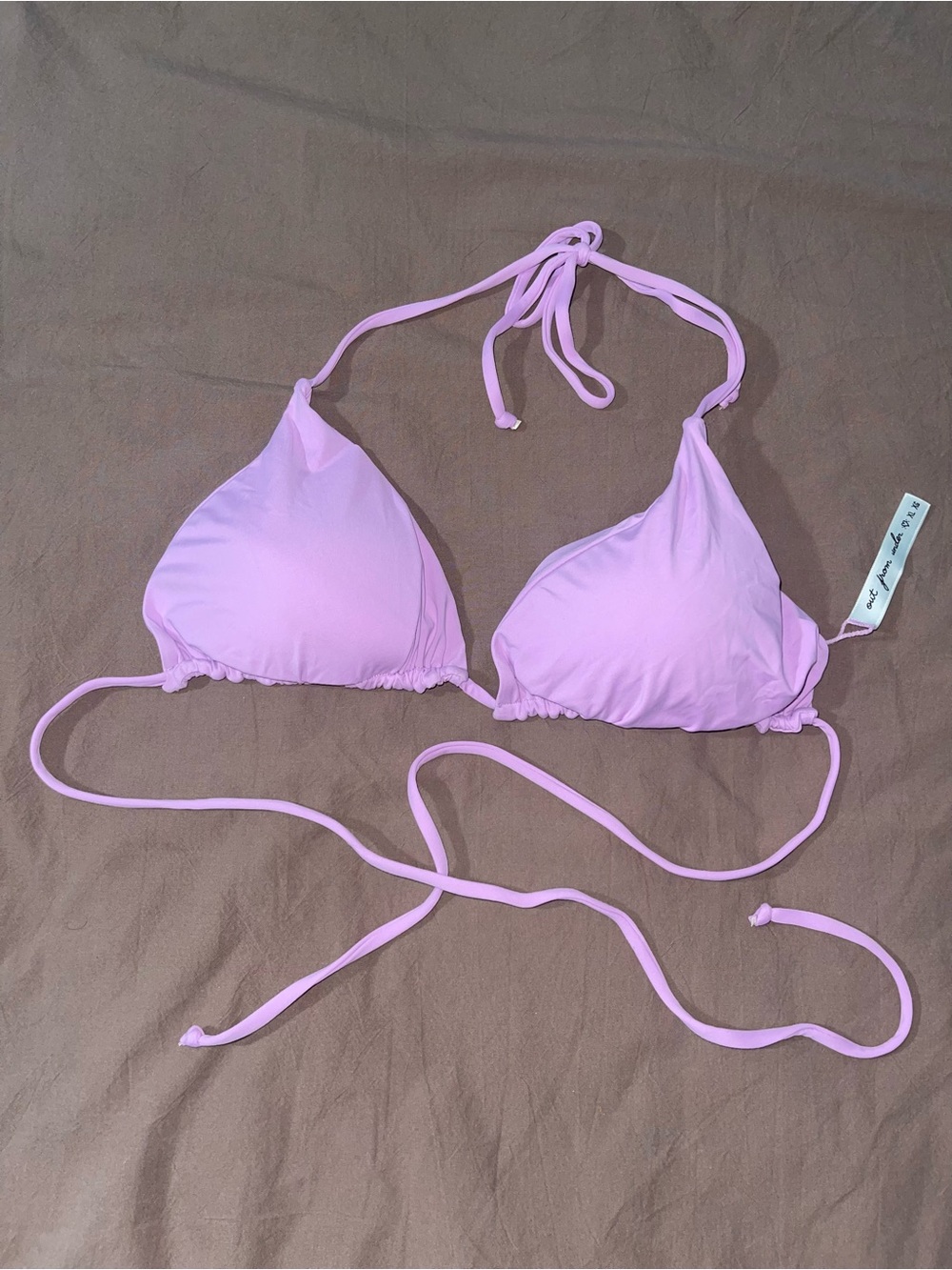 Urban Outfitters Light Purple Triangle Bikini Top & Bottoms